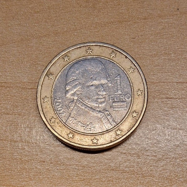 Pièce 1 euro mozart 2002 Etsy France
