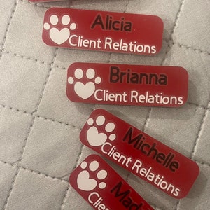 Custom Name Tags