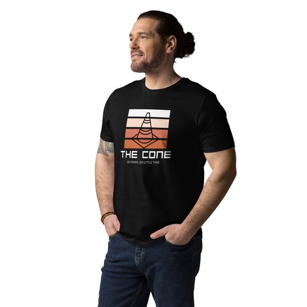 The Cone So many So little time Autocross Racing - Unisex organic cotton t-shirt