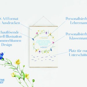 Teacher Thank You Teacher Thank You Gift Teacher Gift Farewell Teacher Farewell Gift Teacher Gift Personalized Gift Thank You A4