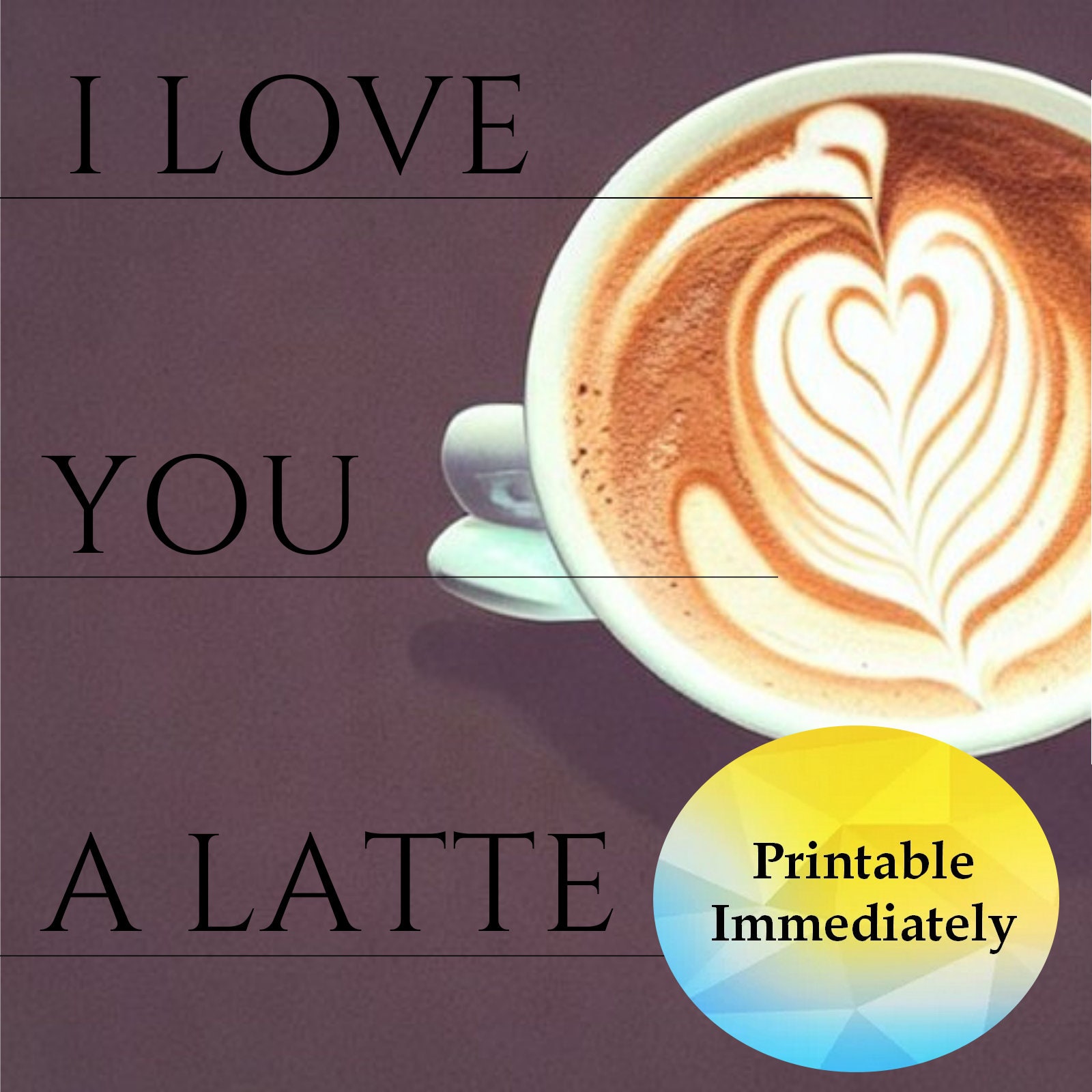 4 Printable Food Pun Art for Your Decorations or Shirts "i Love You a ...