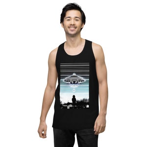 Camiseta de tirantes premium hombre UFO