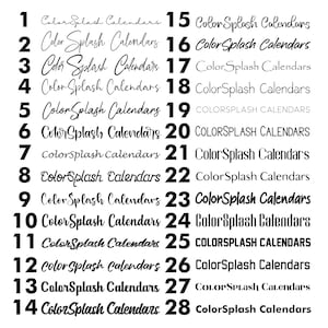 Acrylic Annual Calendar Plan Your Year in Advance with Ease image 5