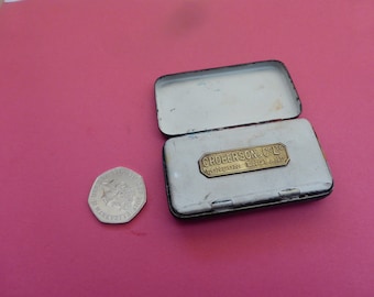 Vintage Roberson Plein Air diminutive watercolour paint tin
