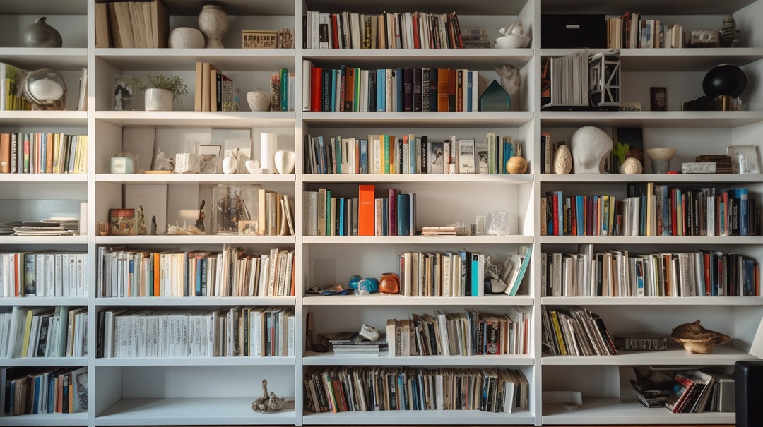 Professional Zoom Virtual Backgrounds Backdrop Bookcase Home Office