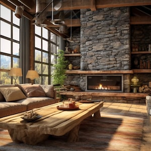 Zoom Virtual Backgrounds | Fireplace | Home Office Background | Google Meet | Facebook | Microsoft Teams | WebEx