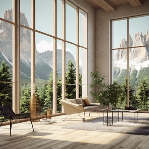 Zoom Virtual Backgrounds | Backdrop | Home Office | Mountains | Home Office Background | Google Meet | Facebook | Microsoft Teams | WebEx