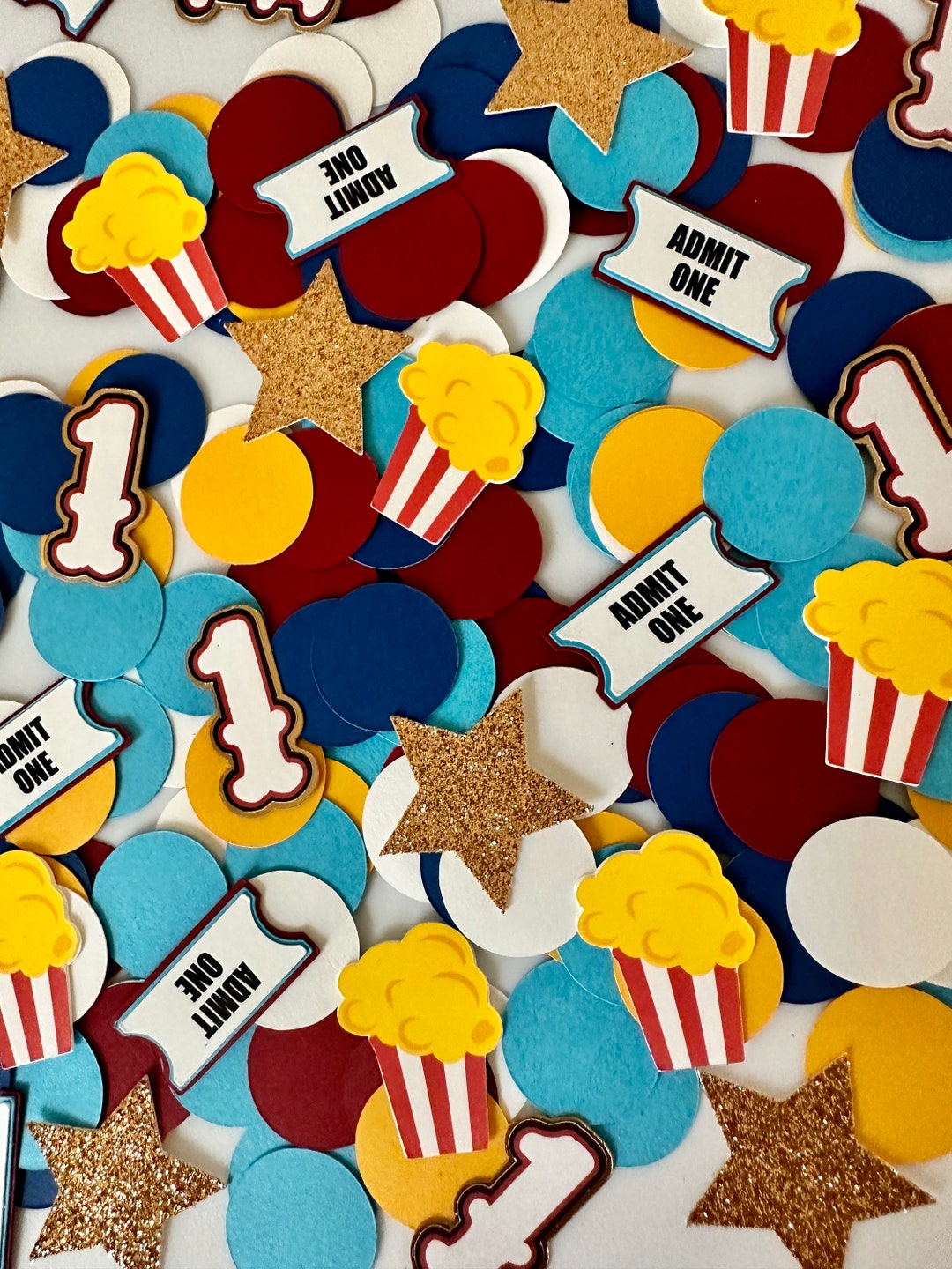 Carnival Confetti/circus Confetti/carnival Party Decorations Etsy