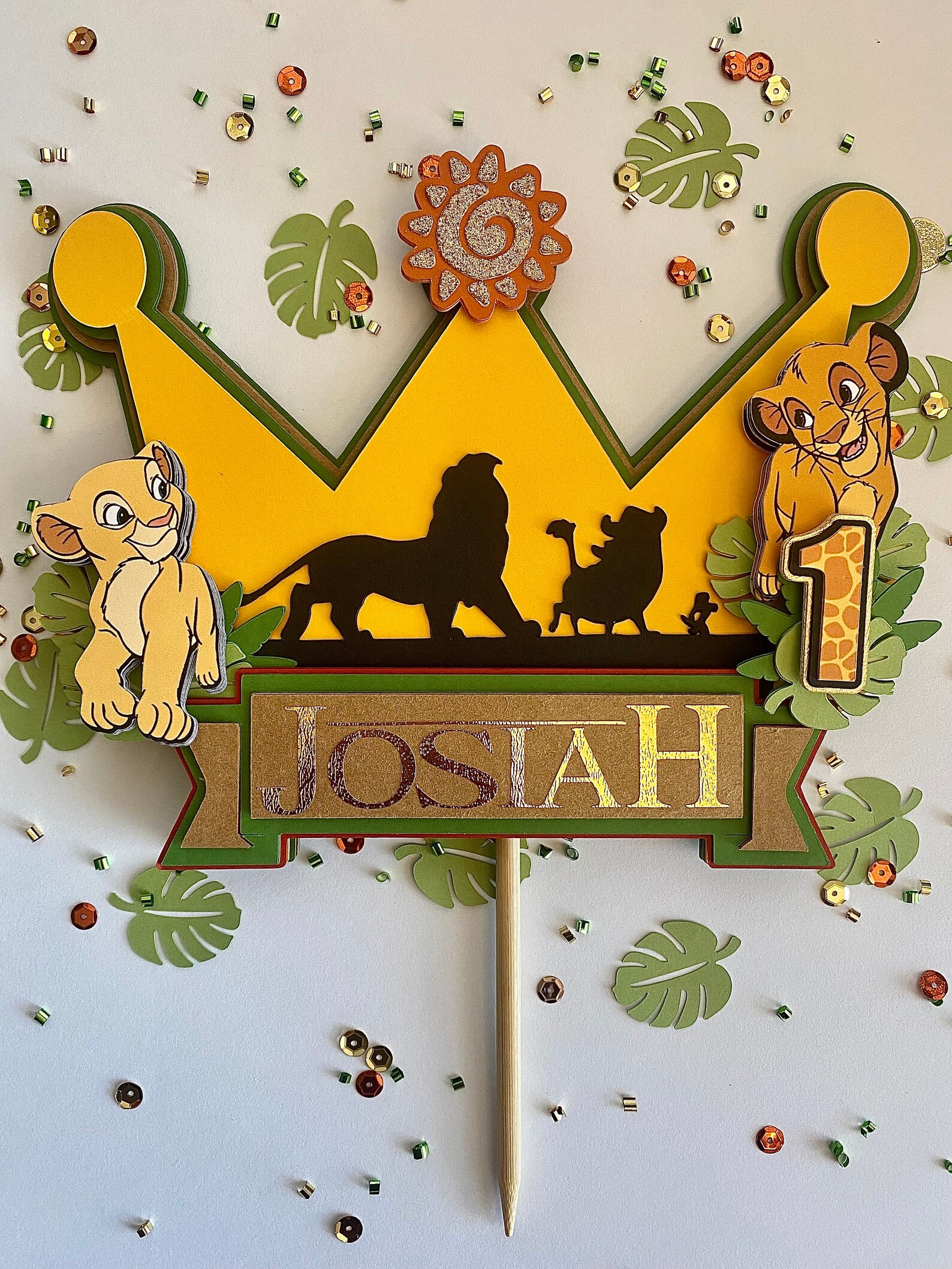 Lion King Cake Topper - Etsy