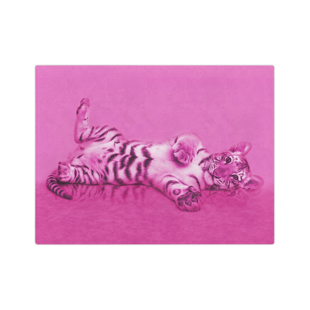 Tiger Blanket Cobija De Tigre Cub Blanket Cozy Blanket Etsy