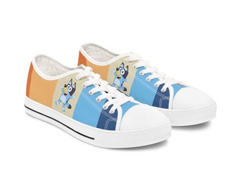 Bluey Adult Women's Low Top Sneakers