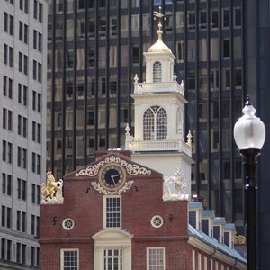 Art Print: Photography of the Old State House in Boston, MA