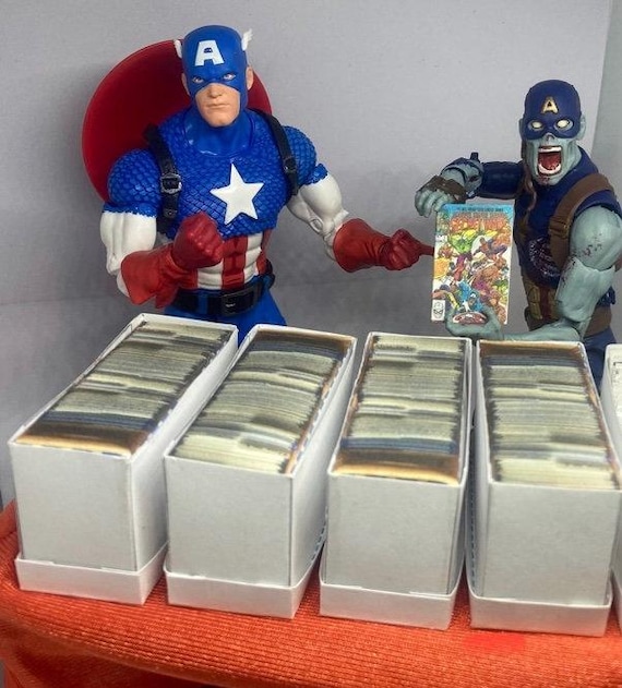 1/12 scale comic books, long boxes and  comic book rack/shelf.