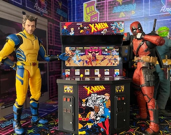 1/12 scale 6 player X-men arcade.