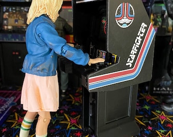 1/12 scale Last Starfighter arcade machine.