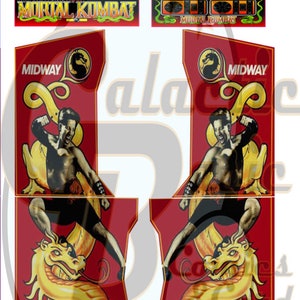 Double Dragon 1/12 Scale Arcade Cabinet Miniature Dollhouse