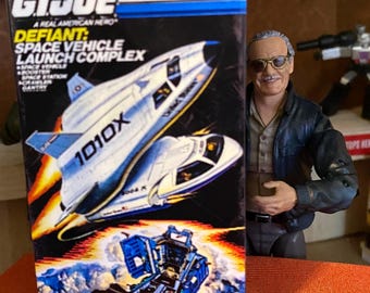 1/12 scale GI Joe, He-Man, Ghostbusters boxed vehicle and play sets