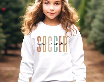 Soccer Youth Sweatshirt: Gift for Soccer Girl