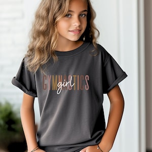Comfort Colors Gymnastics Girl Youth Shirt, Gymnastics Youth Shirt, Youth Gymnastics Girl Shirt, Gymnastics Girl Shirt, Gymnastics Gifts
