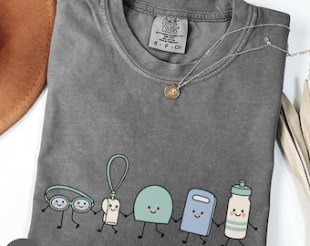 Comfort Colors Swim Mom Shirt, Kawaii Swim Team Sweatshirt, Swim Girl Gift, Cute Swimmer Lover Shirt