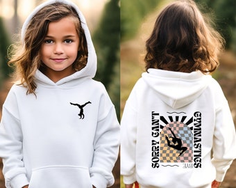 Retro Funny Sorry Can't Gymnastics Bye Youth Sweatshirt, Gymnastics Youth Hoodie, Gymnastics Kids Shirt, Gymnastics Gift for Girls Boys