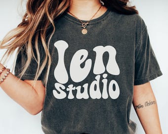 Custom Comfort Colors Shirt: Personalized Text, Matching Gift