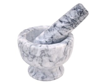 Marble Mortar and Pestle - Small