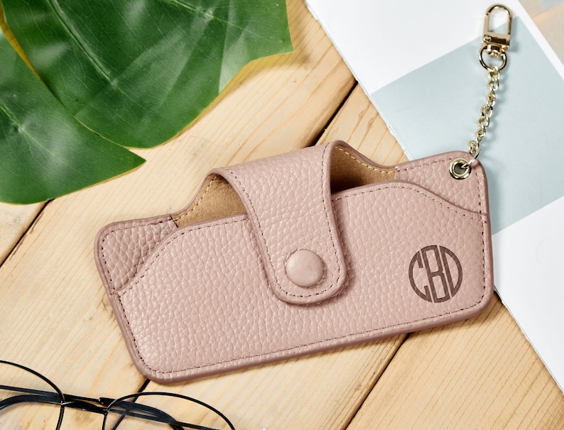 Leather Eyeglasses Case Sunglasses Holder Eyewear Protector Soft