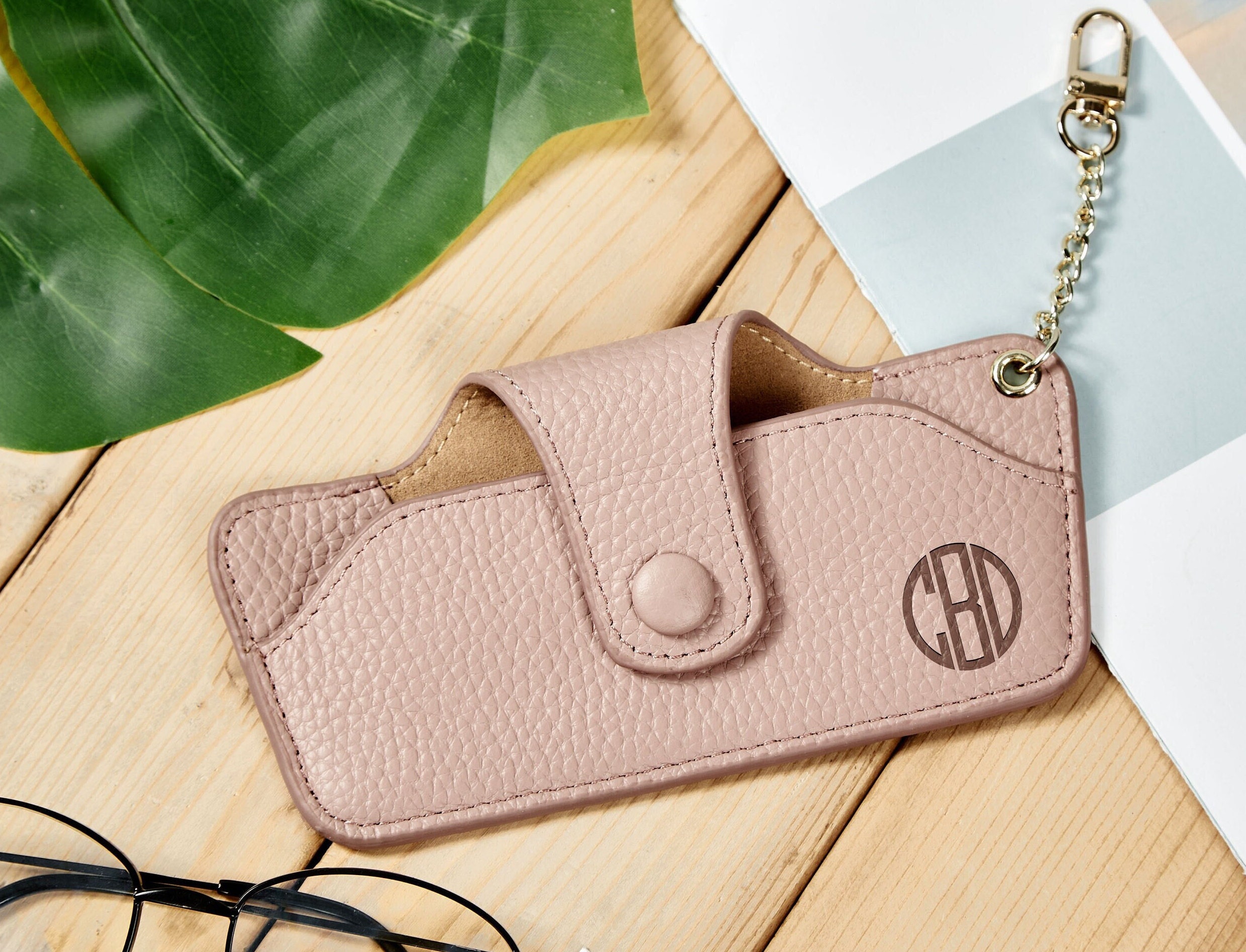 Leather Eyeglasses Case Sunglasses Holder Eyewear Protector Soft