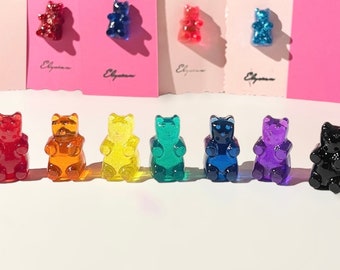 Gummy Bear Lapel Pin (candy pin) resin