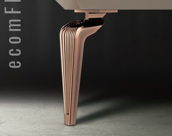 Stylish Modern Metal Furniture Legs Sofa Foot Cabinet Bed Leg Coffee Table Legs DIY Support Feet Contemporary Design Support Foot Credenza