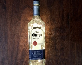 Jose Cuervo Especial Agave Silver Tequila Liquor Bottle. LED