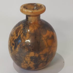 Small raku vase