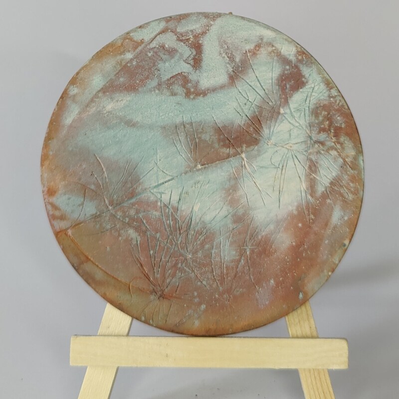 Raku Coasters - Etsy