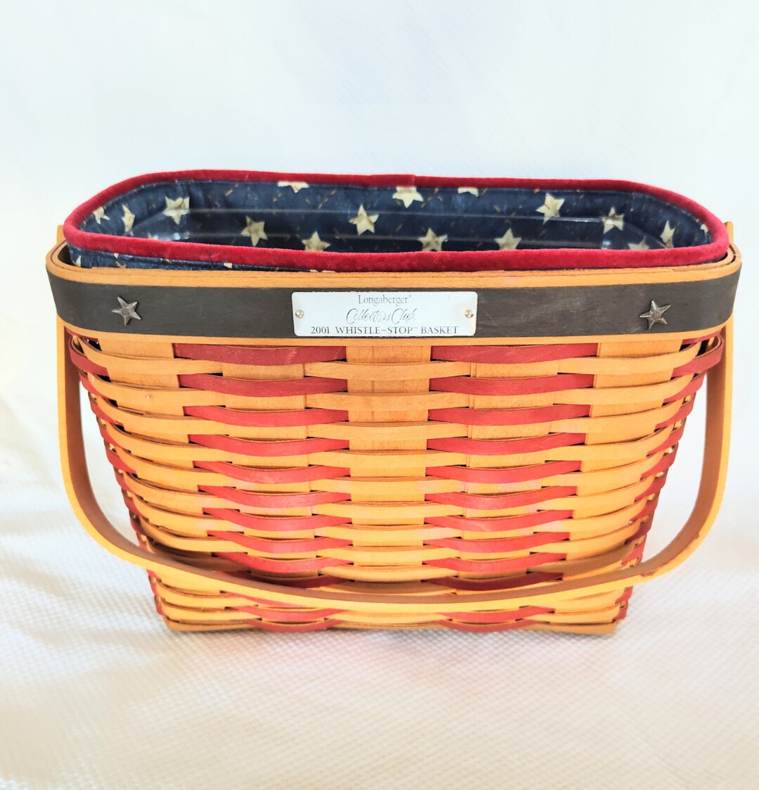 Longaberger Whistle Stop Basket Set 2001 Etsy