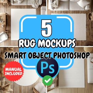 Living room rug mockup Carpet template, Boho Rug Mockup, Textile Mockup, rug template, sublimination, smart mockup, rectangular rug digital