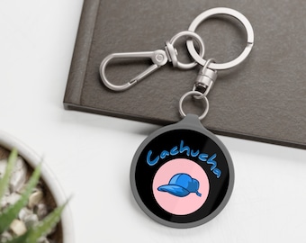 El Salvador Slang Cachucha Schlüsselbund, süßer El Salvador Schlüsselbund, lustiger Salvadorianischer Schlüsselbund, Geschenk für ihn, Geschenk für sie, El Salvador Souvenir