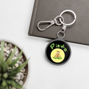 Salvadoran Slang Pisto Keychain, Cute El Salvador Keychain, Funny Salvadoran Keychain, Gift for Him, Gift for Her, El Salvador Souvenir