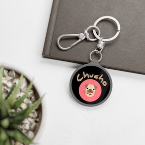 Salvadoran Slang Chucho Keychain, Cute El Salvador Keychain, Funny Salvadoran Keychain, Gift for Him, Gift for Her, El Salvador Souvenir