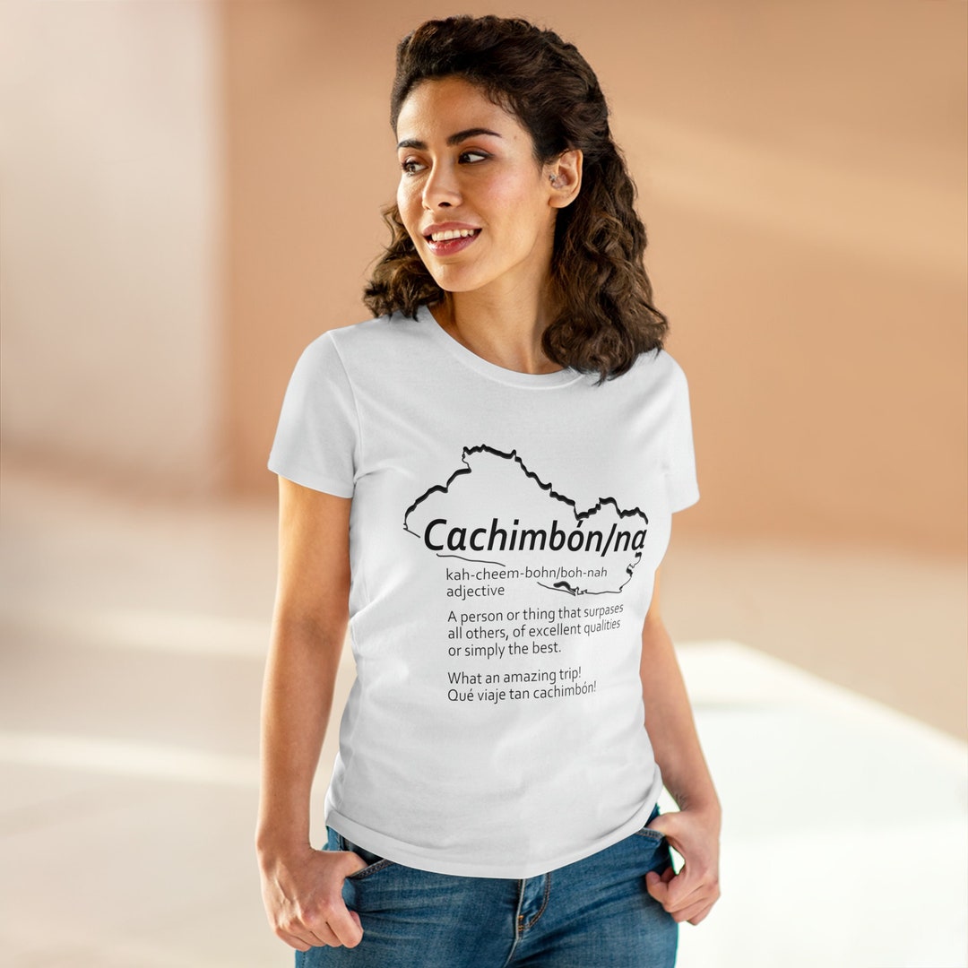 Camisetas Personalizadas Camisas SalvadoreÃ±as Para Mujer Camiseta