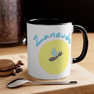 Salvadoran Slang Zancudo Mug, Cute El Salvador Coffee Mug, Funny Salvadorian Coffee Cup, Gift for Him or Her, El Salvador Souvenir