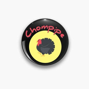 Salvadoran Slang Chompipe Button, Cute El Salvador Pin Button, Funny Salvadorian Pin, Gift for Him, Gift for Her, El Salvador Souvenir