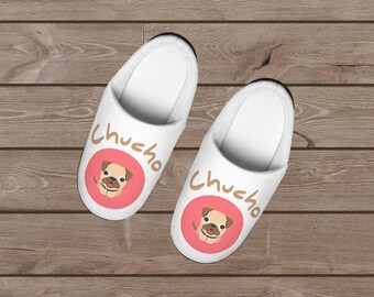 Salvadoraanse jargon chucho pantoffels dames, schattige El Salvador schoenen, grappige Salvadoraanse pantoffels, cadeau voor haar, El Salvador souvenir pantoffels