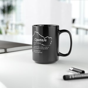 Salvadoran Slang Cipote/a Mug, Cute El Salvador Coffee Mug, Funny Salvadorian Coffee Cup, Gift for Him, Gift for Her, El Salvador Souvenir