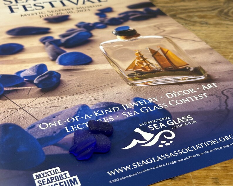 2023 International Sea Glass Festival Poster Etsy