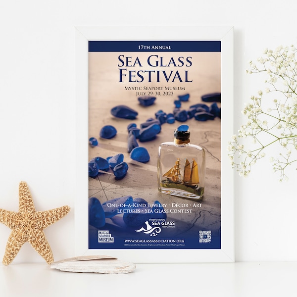 2023 International Sea Glass Festival Poster