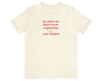 Expertise Quote T-Shirt: Women Empowerment, Business Owner