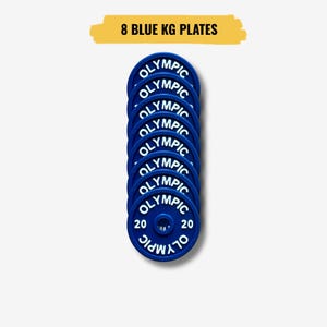 weight set for PR Tracker / best performance display / personal record / personal best / personalized weight plate / !only weight plates! image 3
