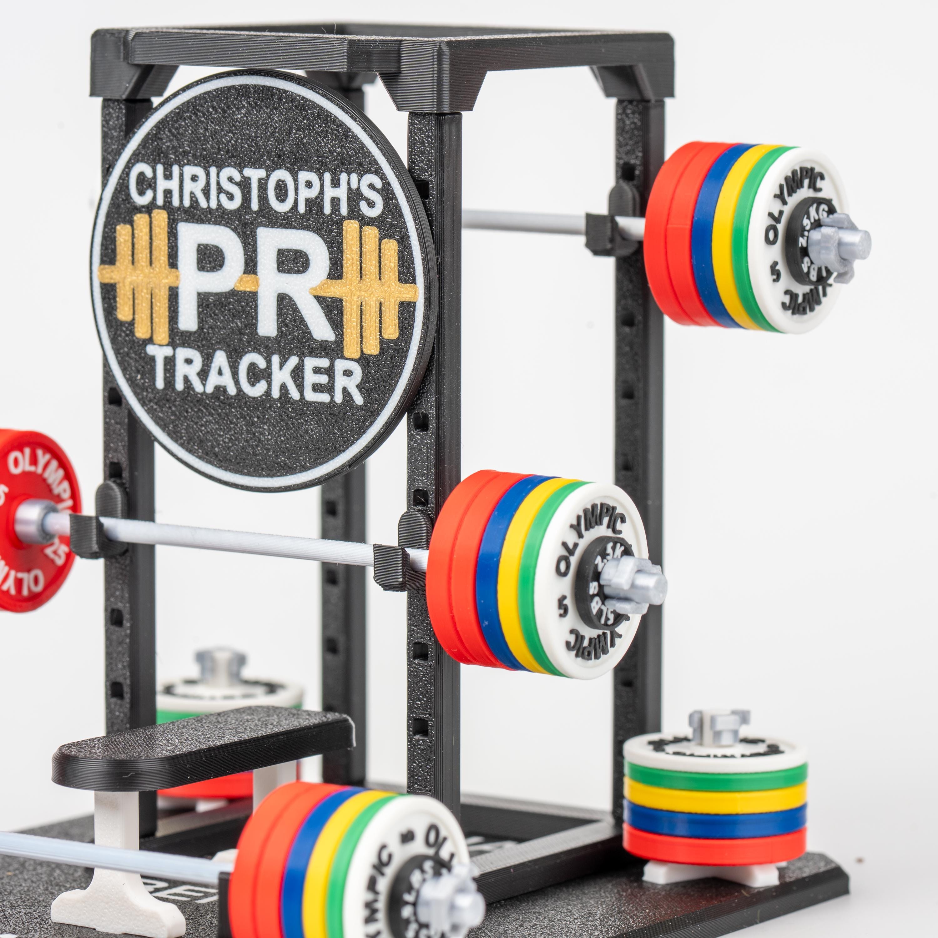 Pr Rack Card PR Tracker V2 – Personal Record Display – Optimized Design ...