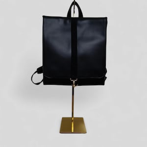 Sac à dos style sacoche fait main